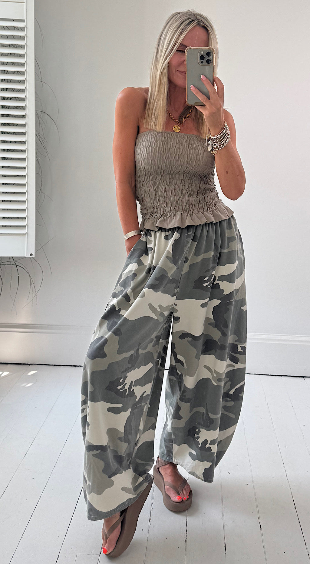 Barrel camo pants