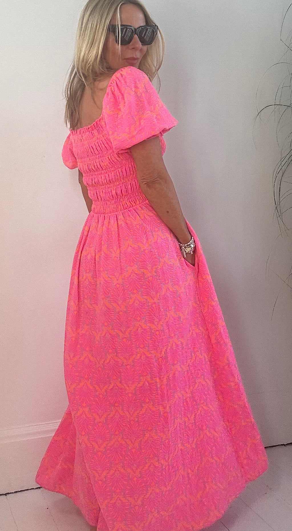 Mykonos maxi pink/ orange