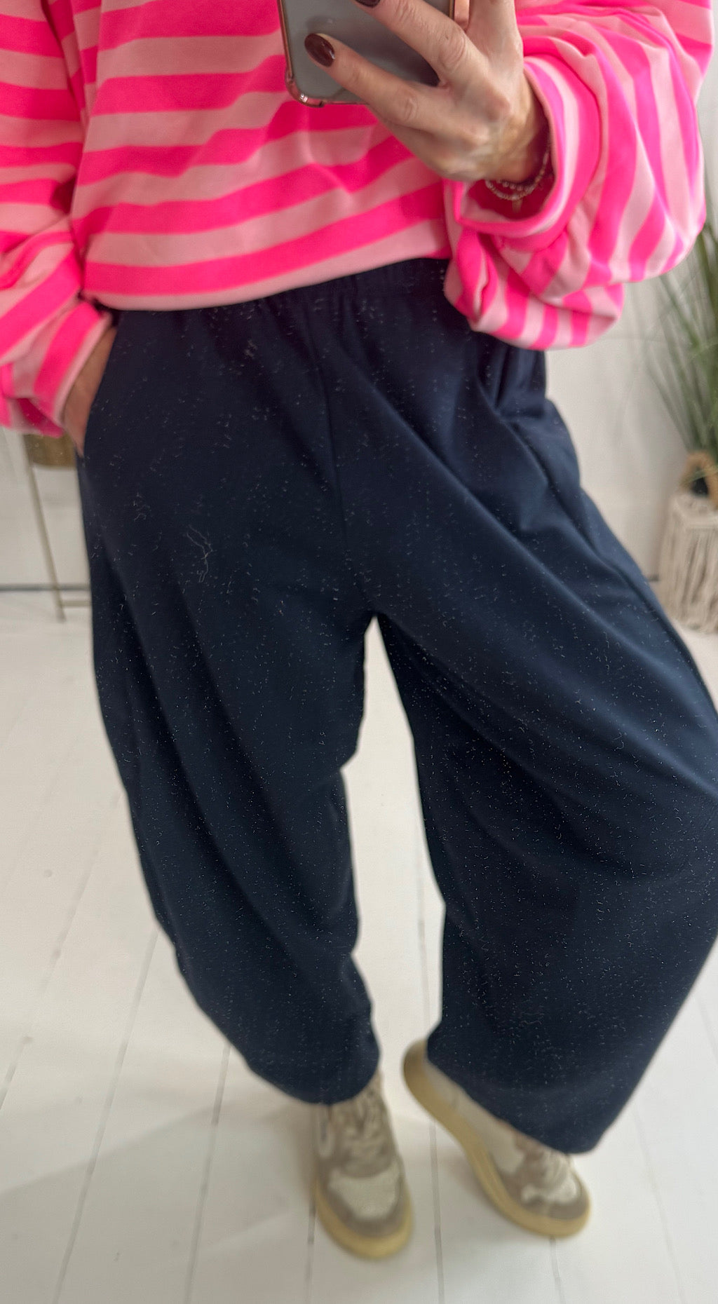 Cocoon Pant - navy