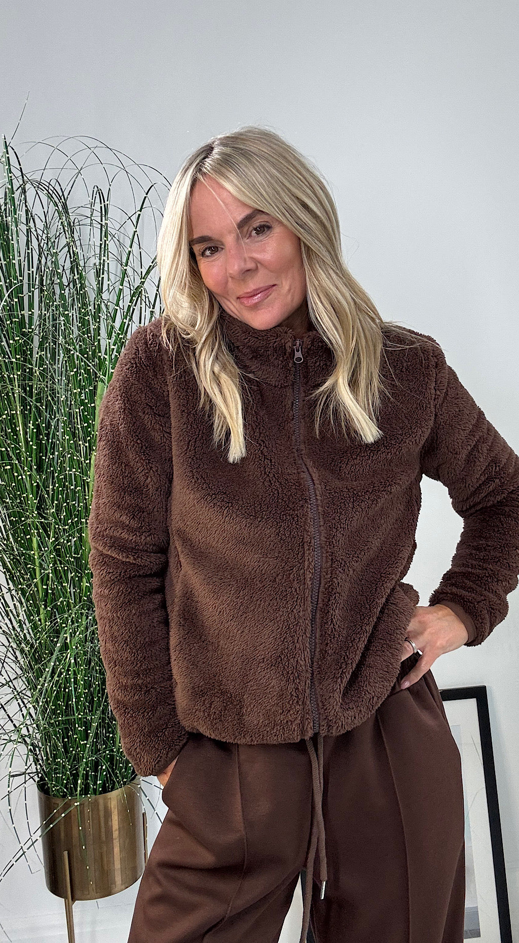 Teddy fleece chocolate