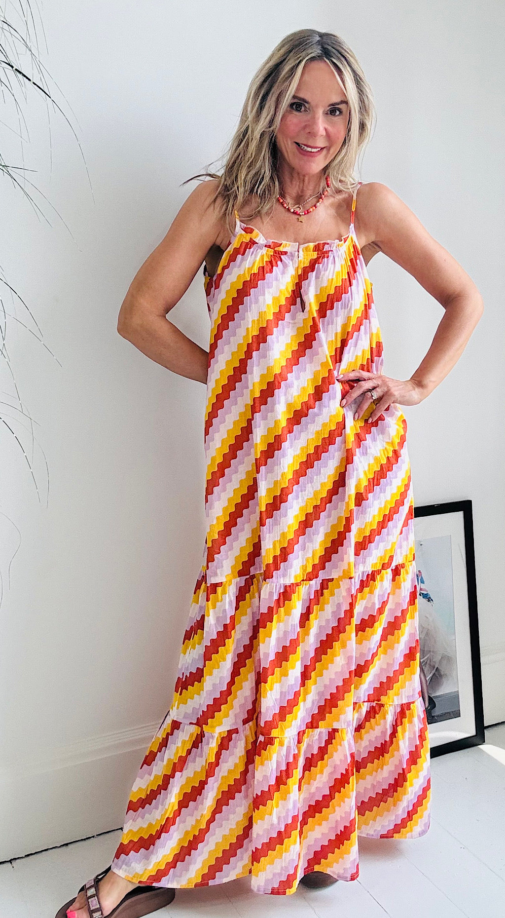 ZigZag Sun Dress by Compania Fantastica