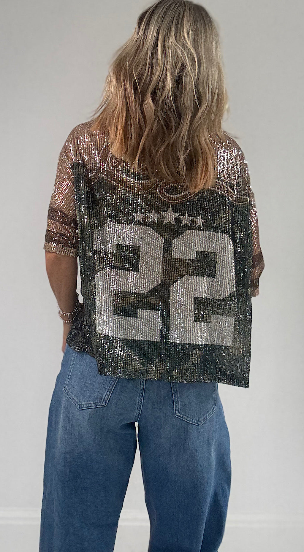 Sequin NFL top