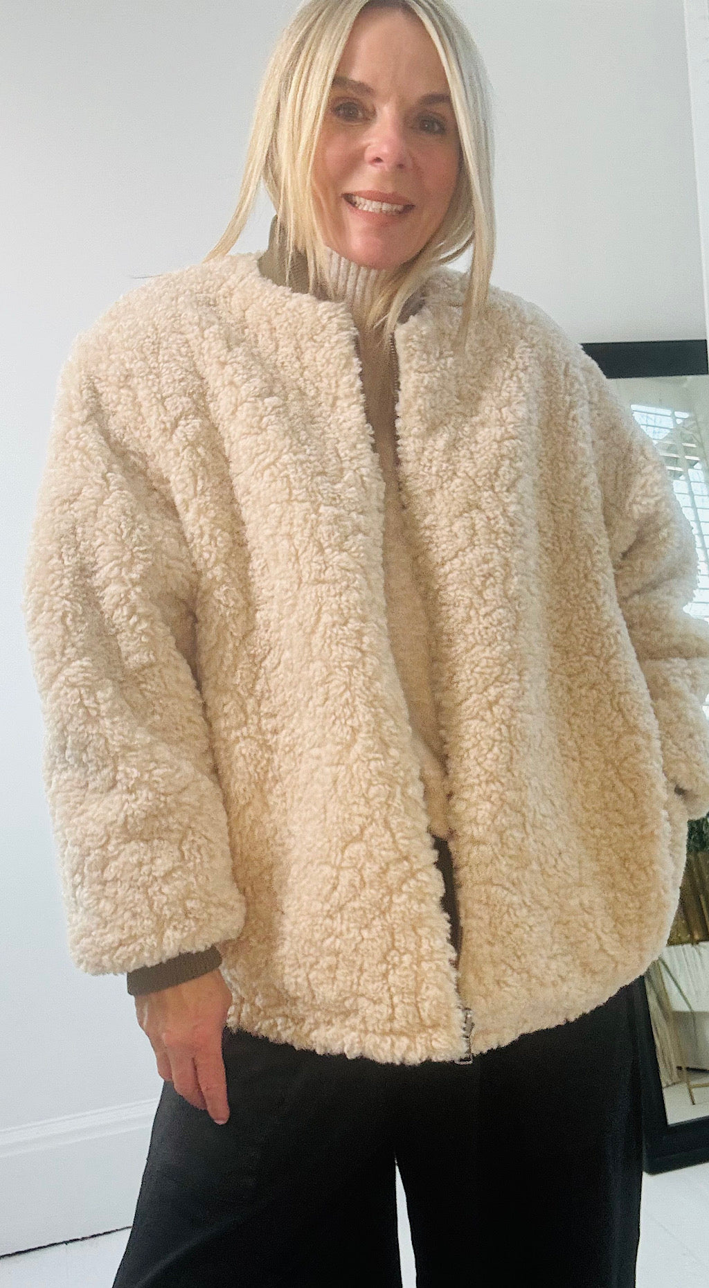 Reversible Teddy Coat