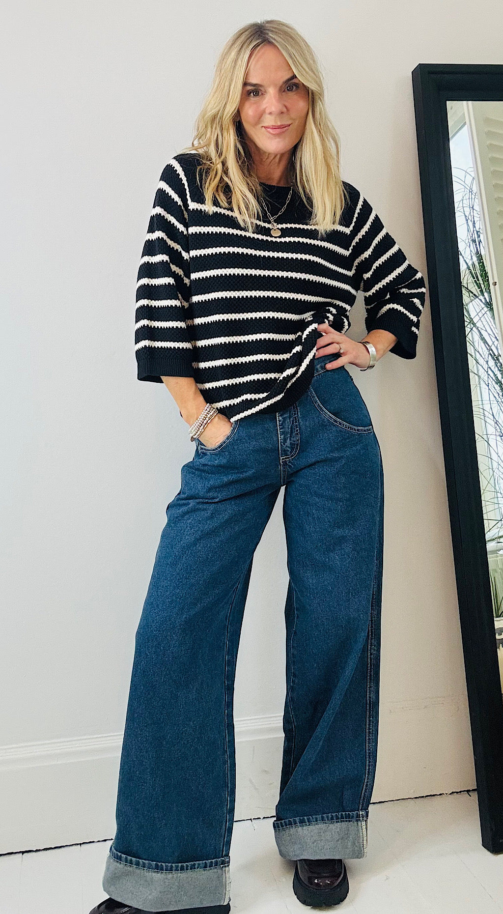 Mikala Striped Jumper