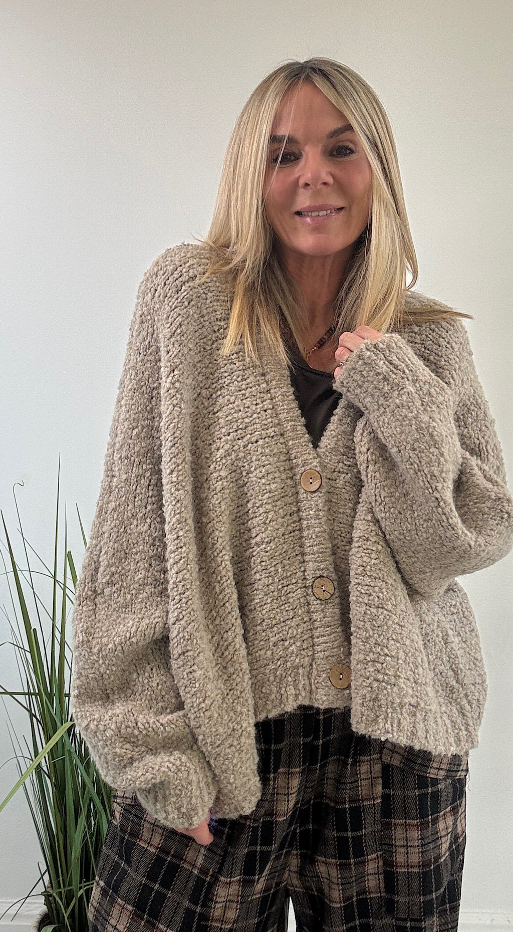 Cloud Cardigan - mocha