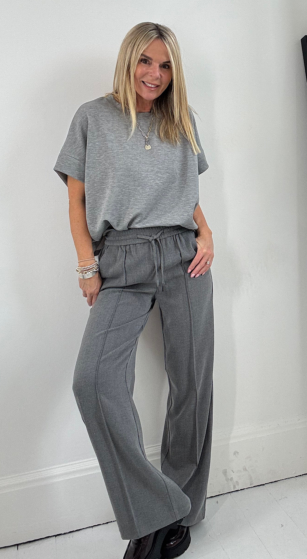 Encore grey trousers