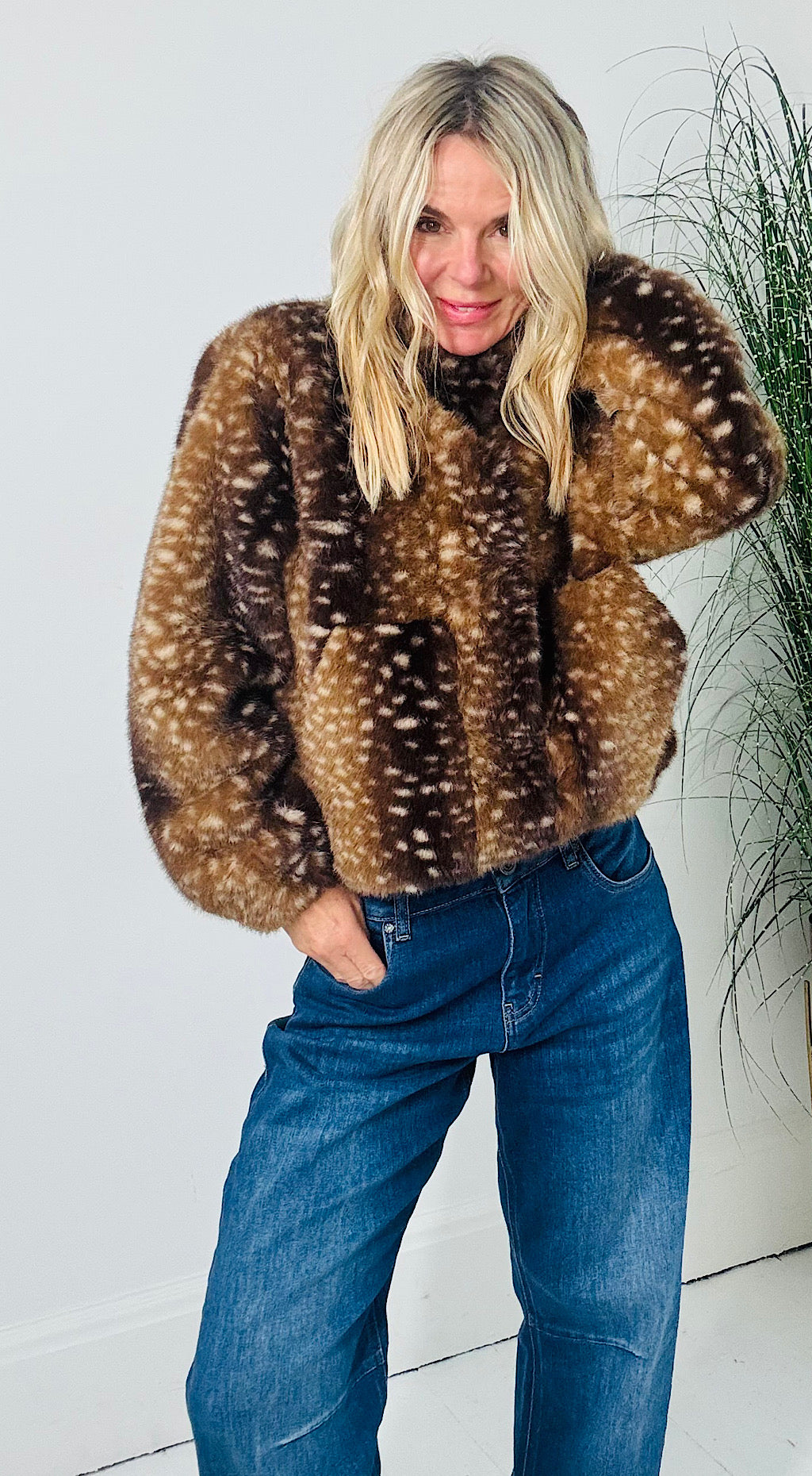 Bambi Faux Fur Jacket