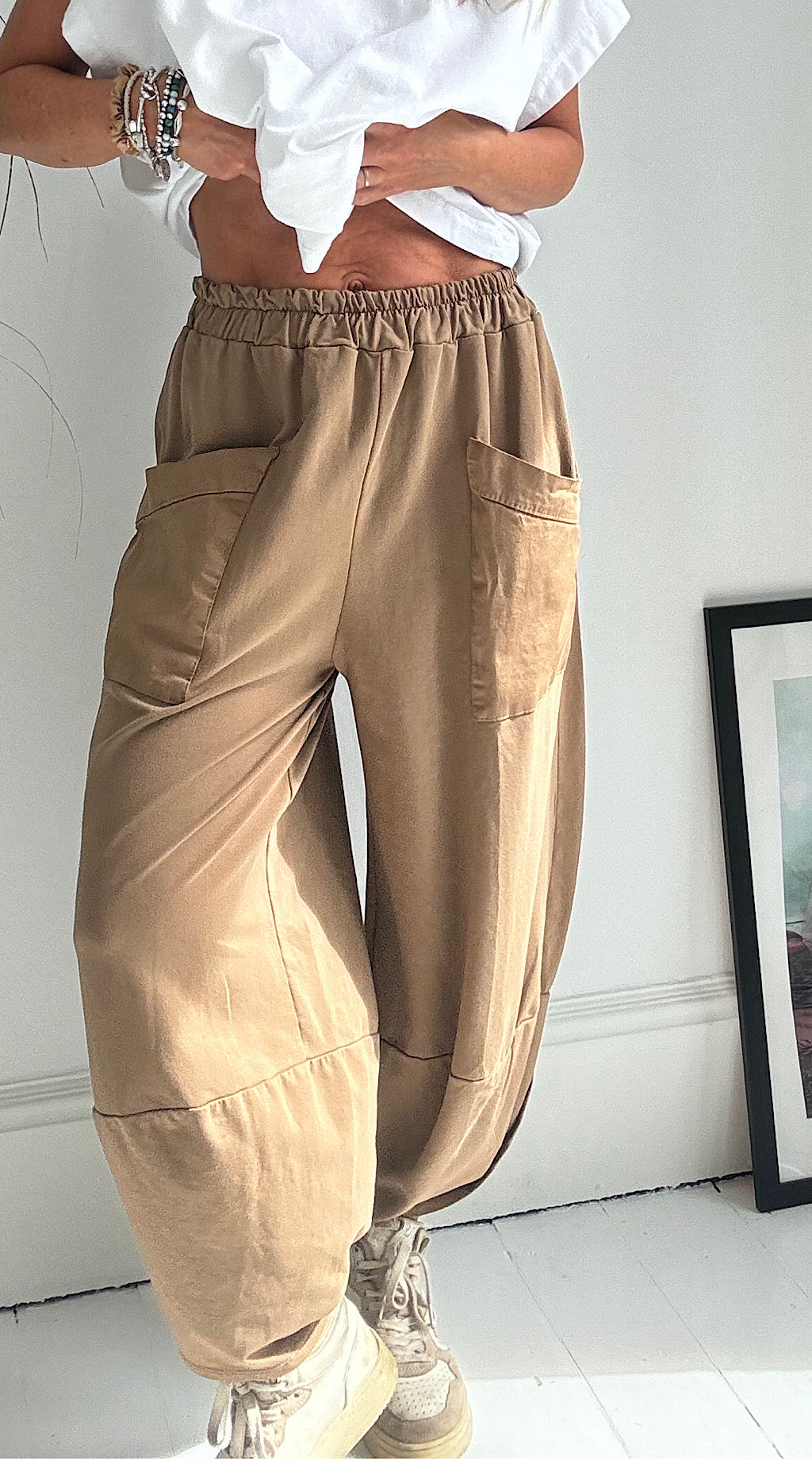 Pocket Cocoon Pant - tobacco