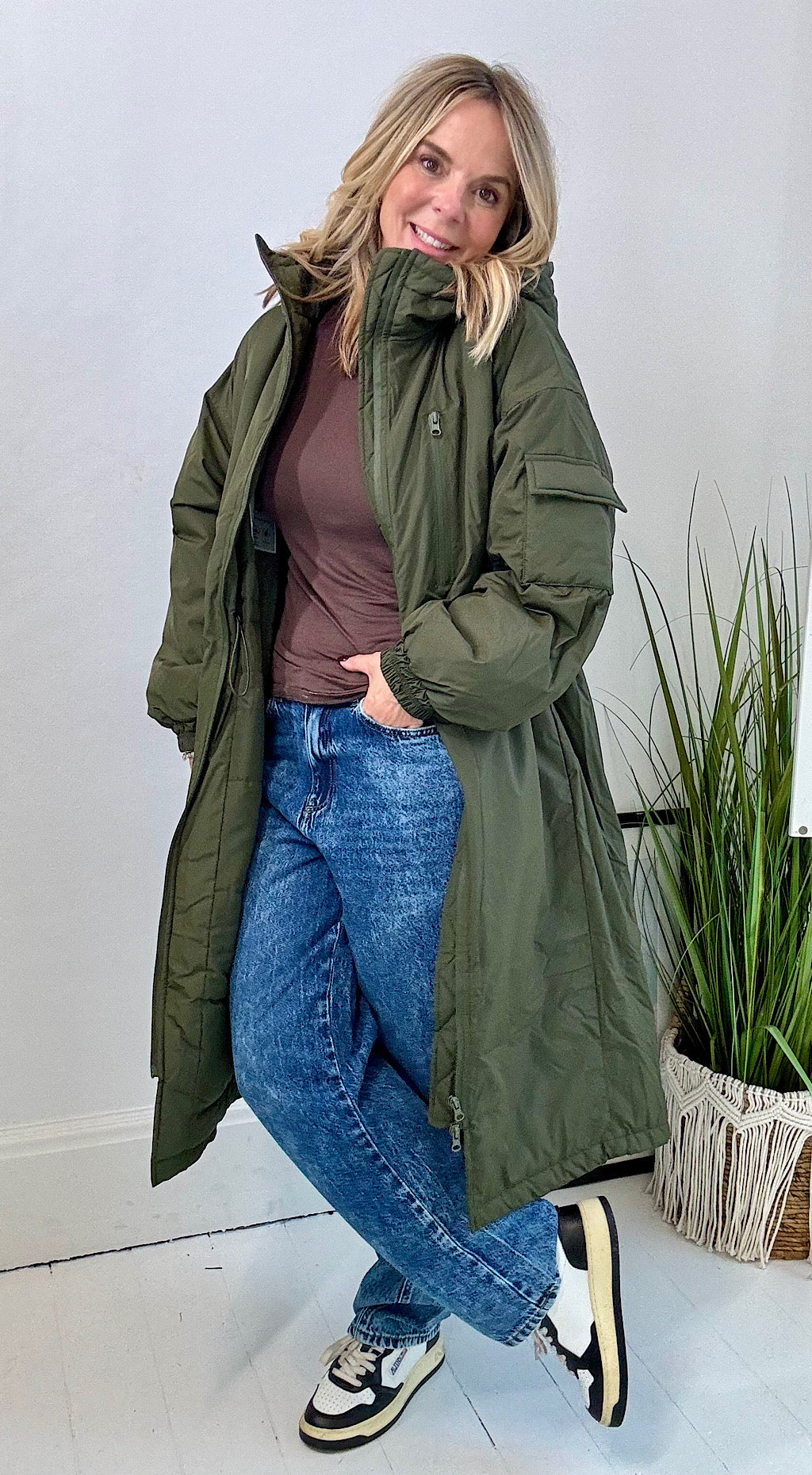 Heluvo Coat - khaki