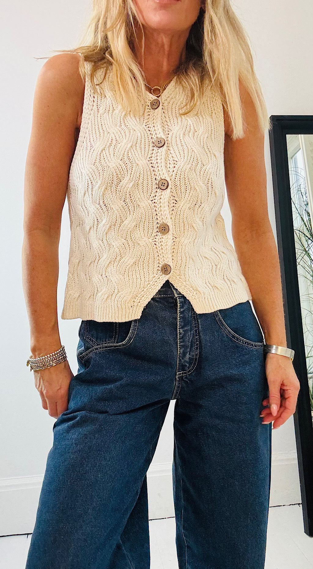 Crochet waistcoat