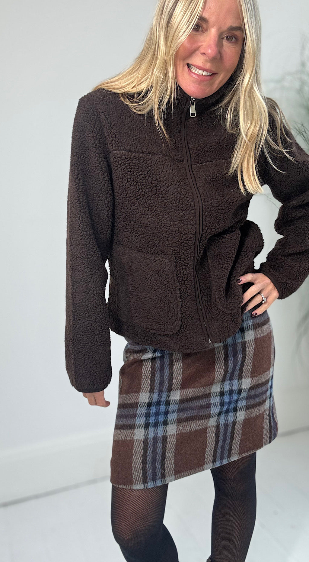 Alea Teddy Fleece - brown