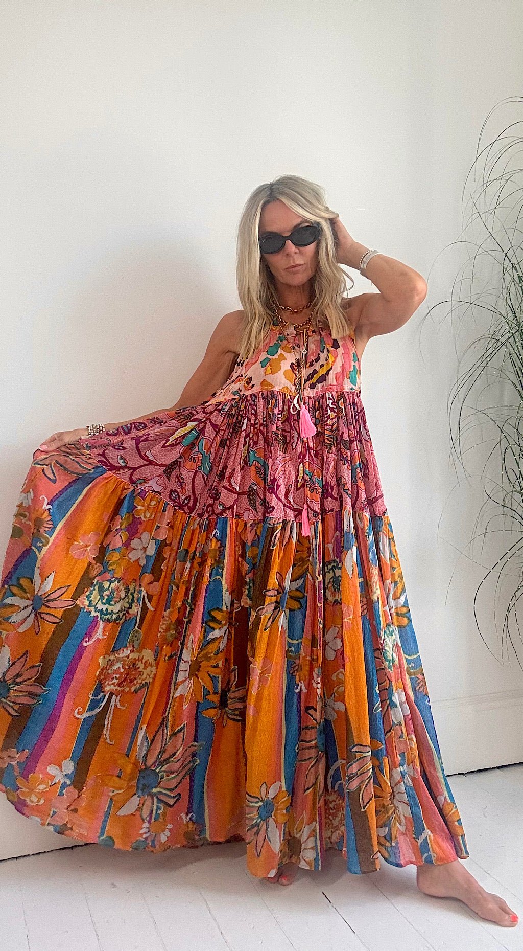 Bianca floaty maxi dress