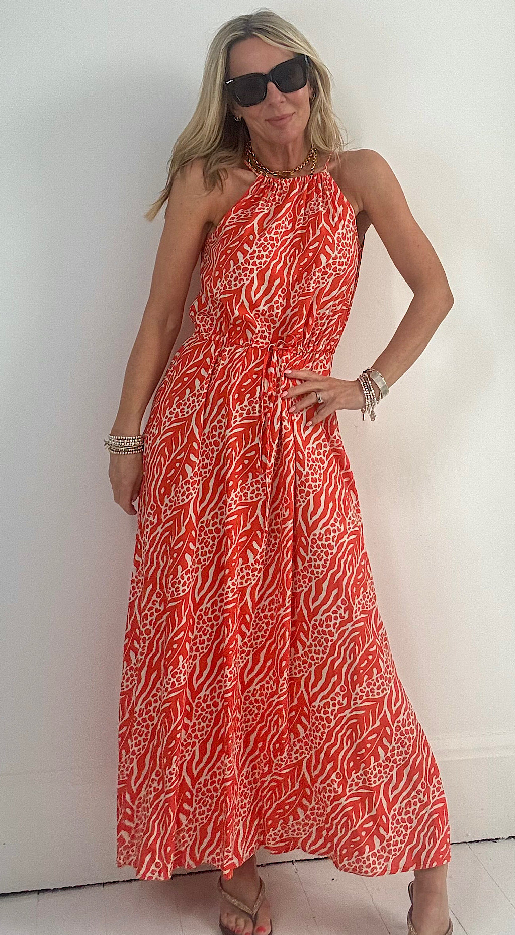 Joella Slip Dress - fiesta