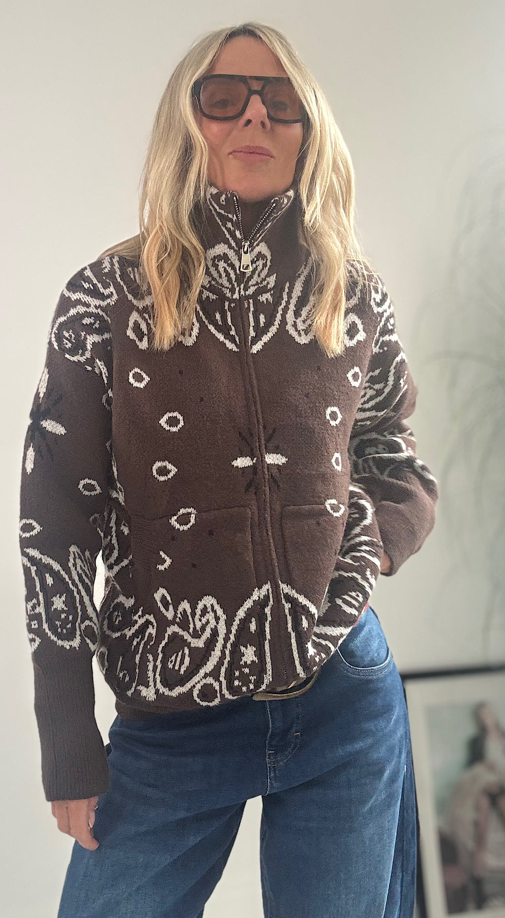 Hippy Zip Knit