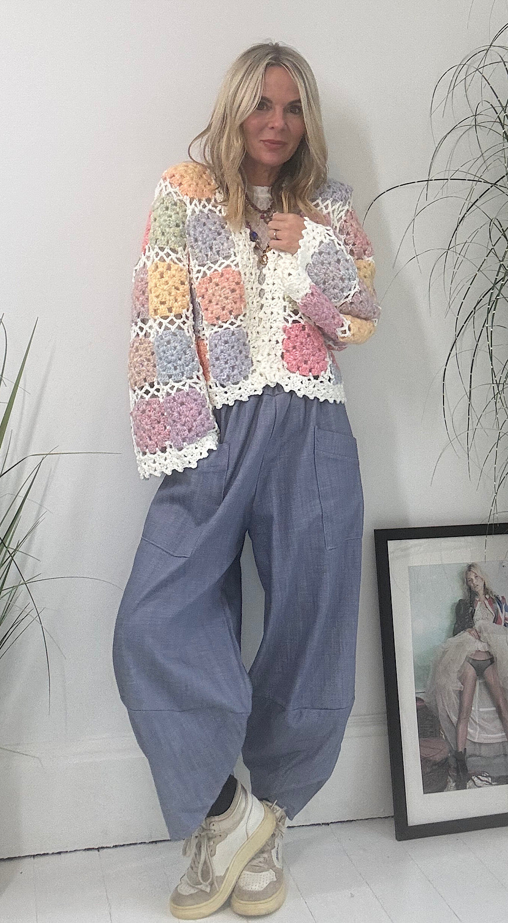 Hand Crocheted Cardigan