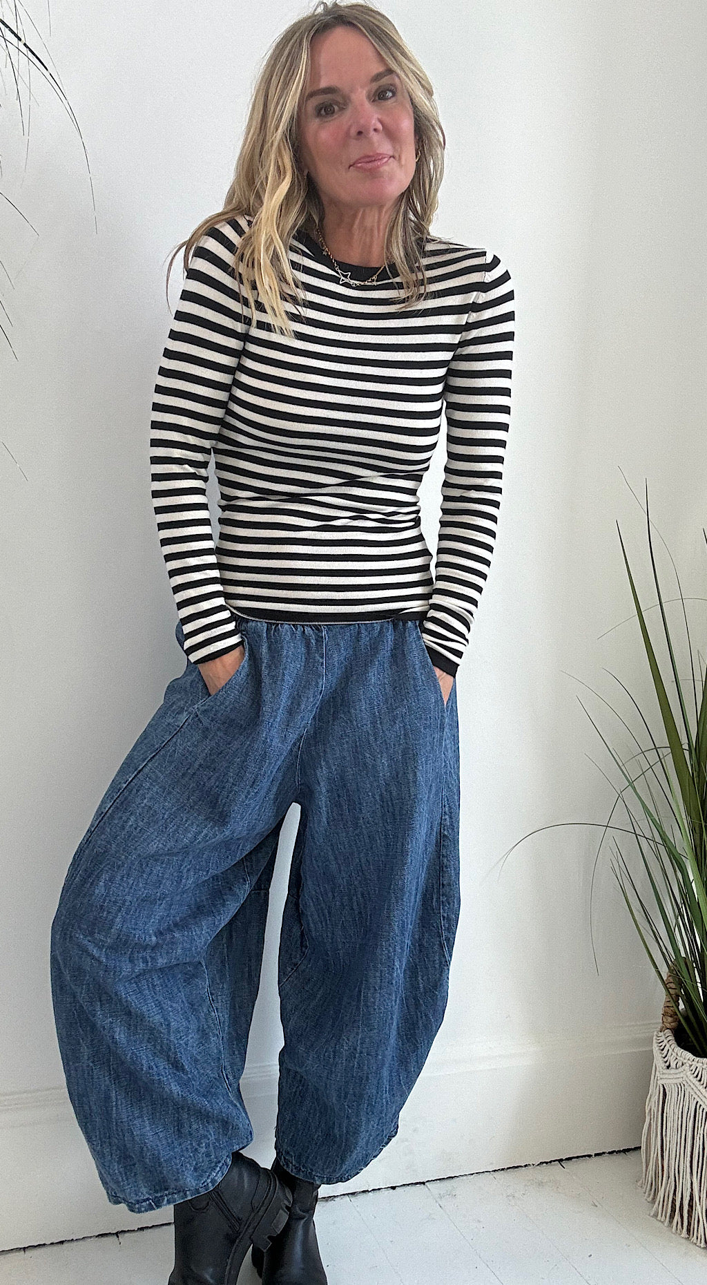 Diane stripe knit