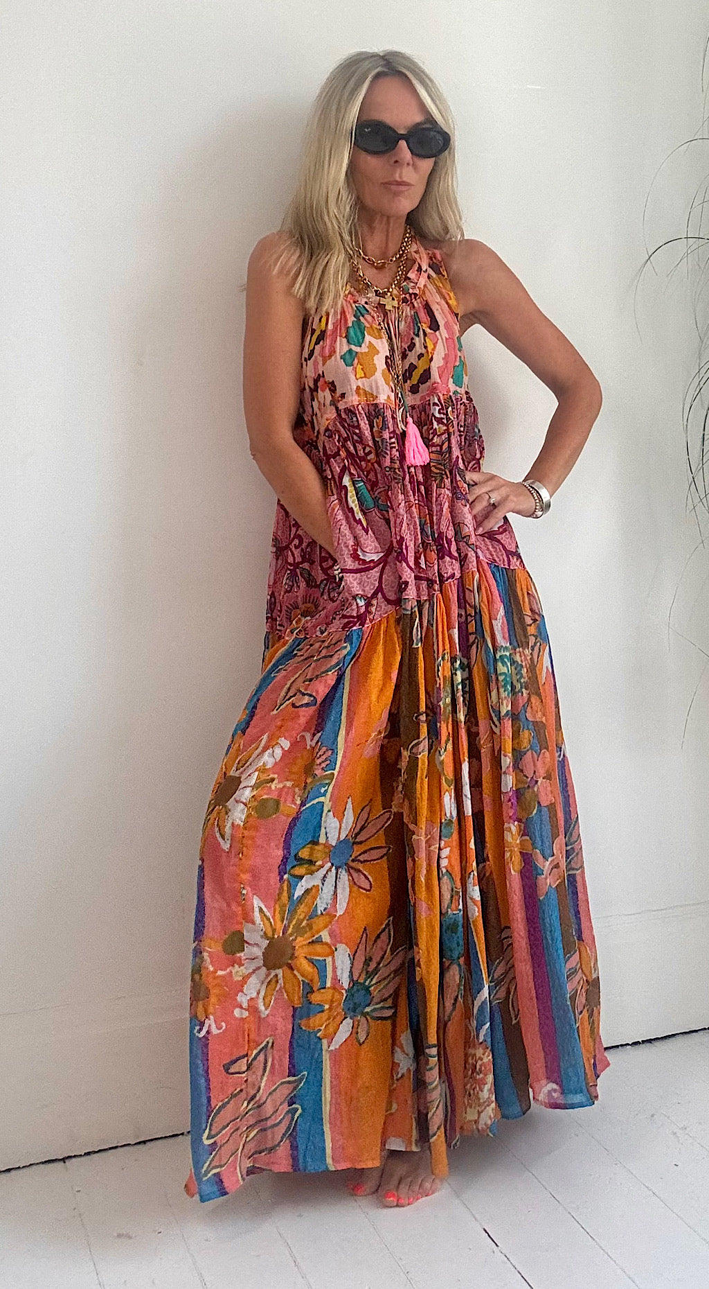 Bianca floaty maxi dress