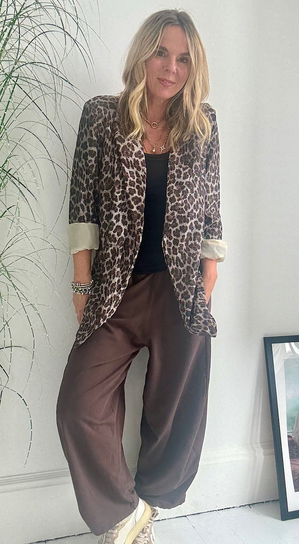 Sparkle Animal Blazer