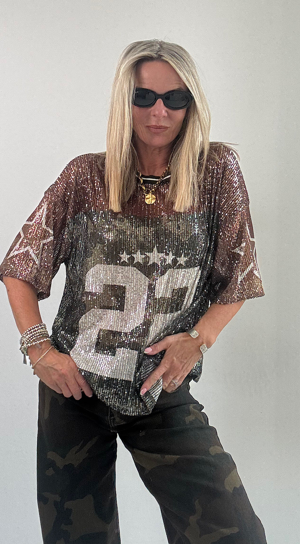 NFL top choc khaki