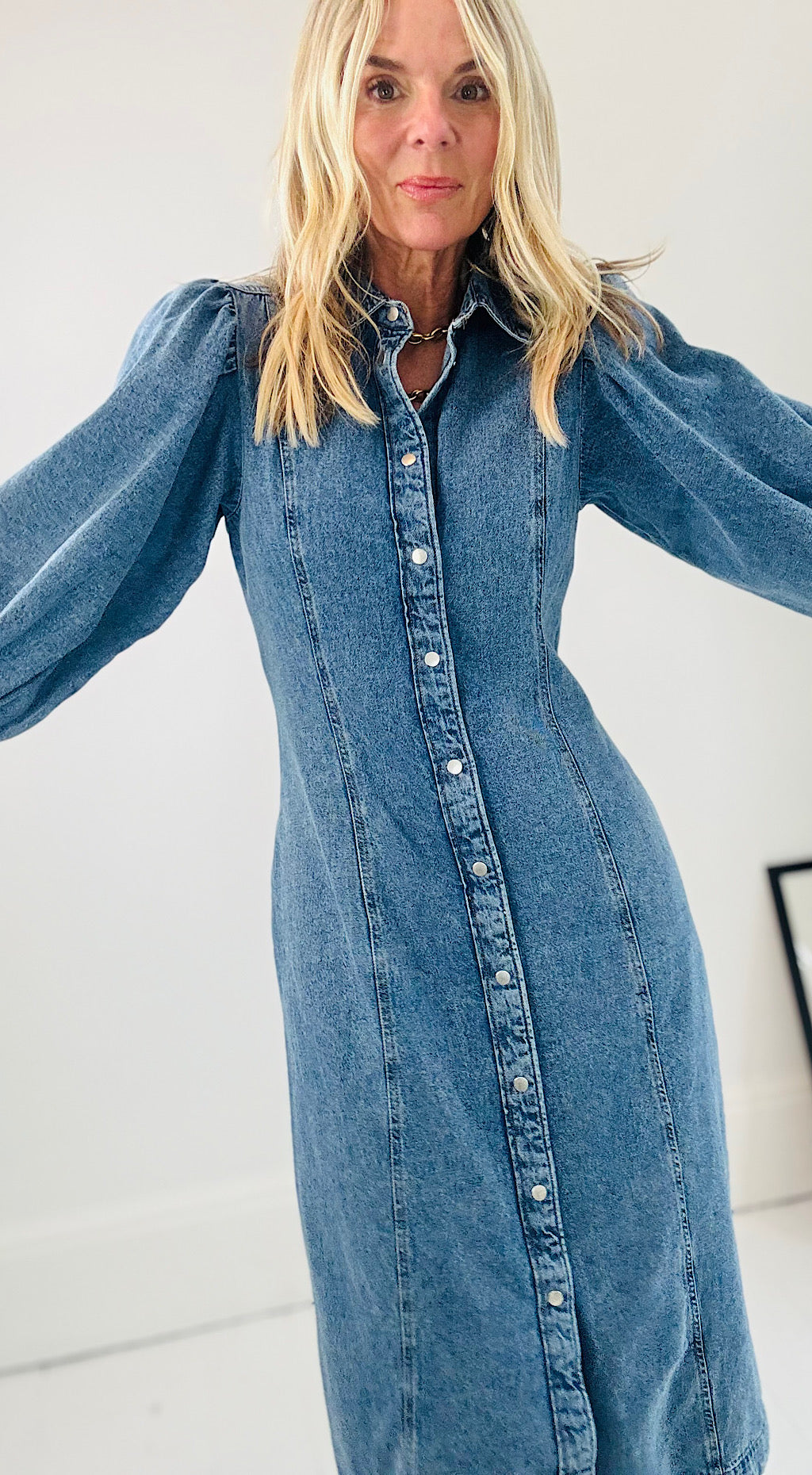 Kapuca Denim Dress