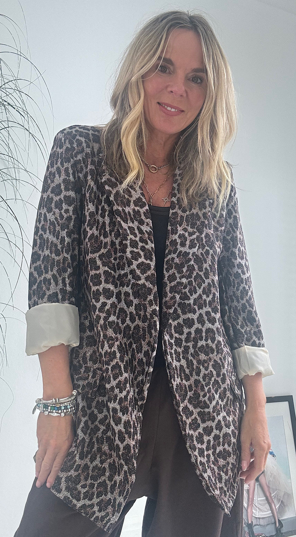 Sparkle Animal Blazer