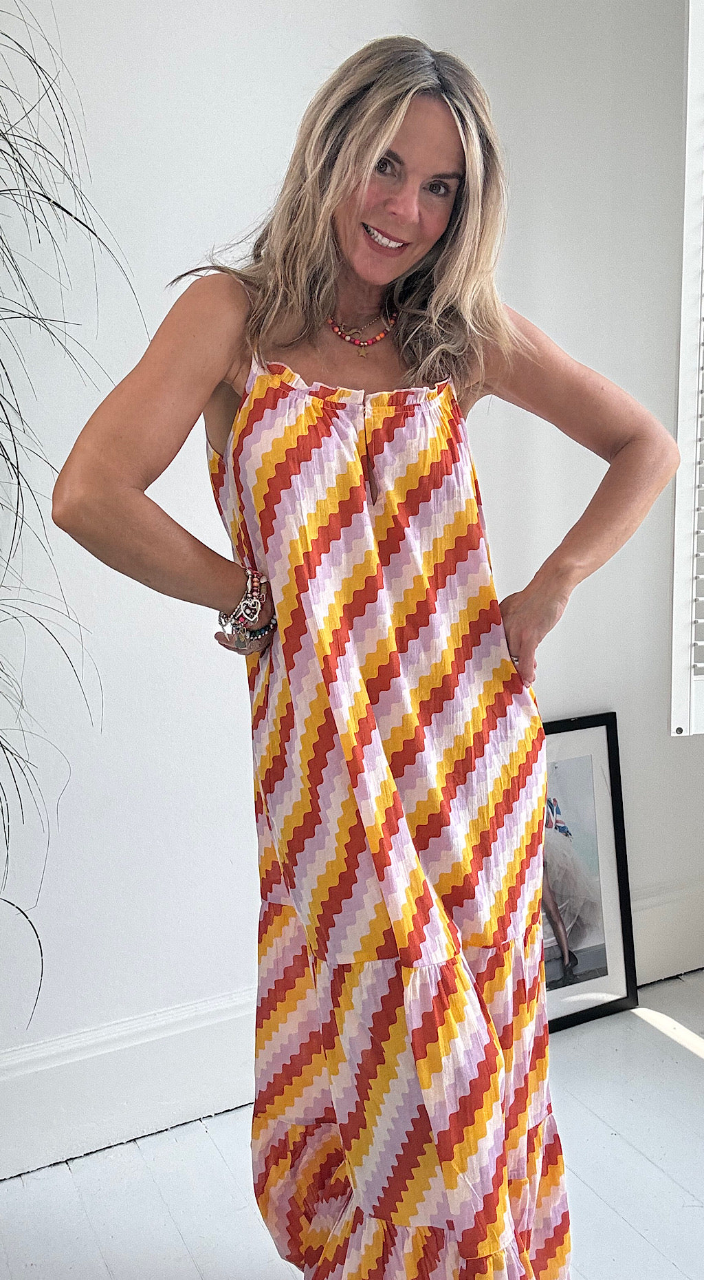 ZigZag Sun Dress by Compania Fantastica