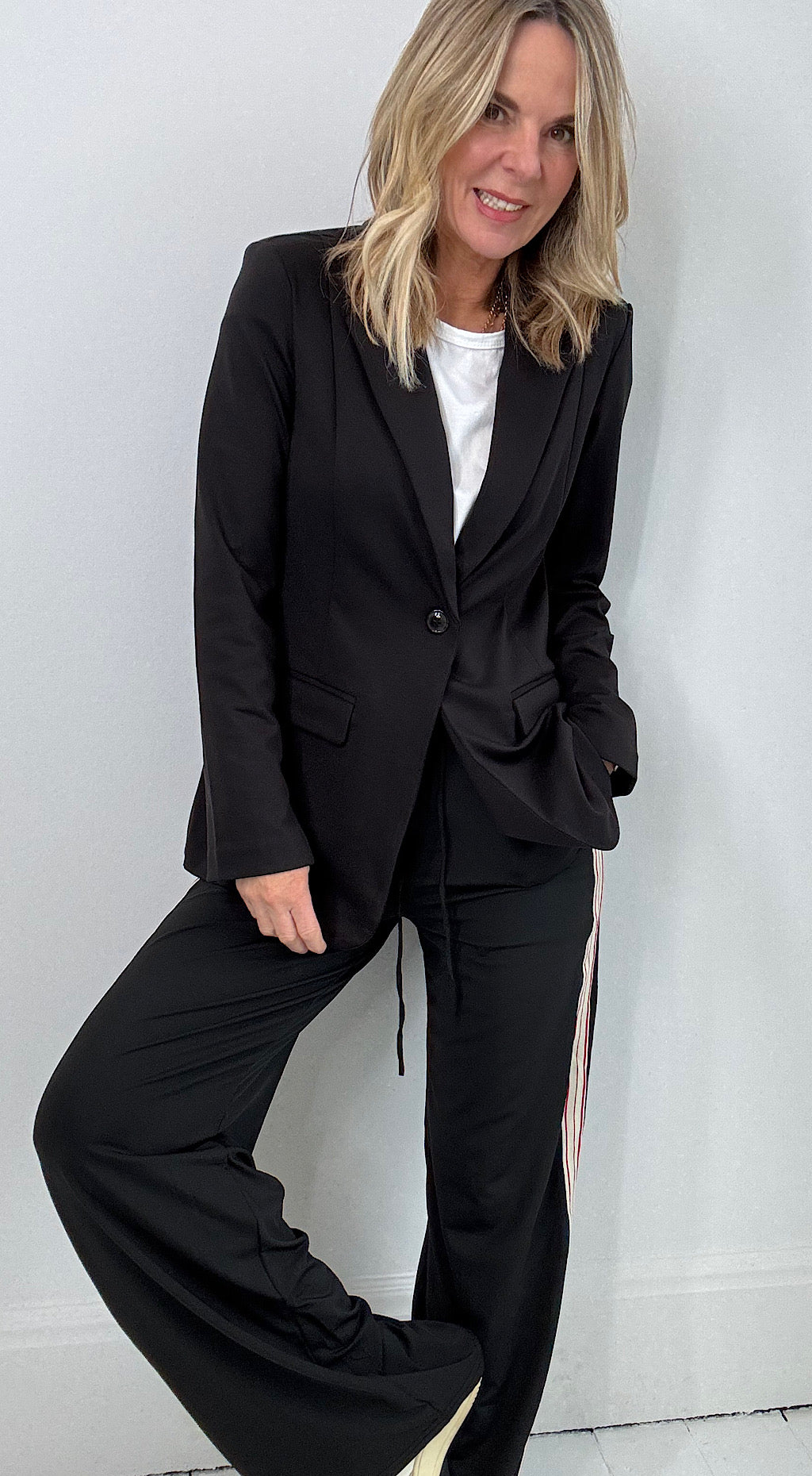 Kate Long Blazer - Black