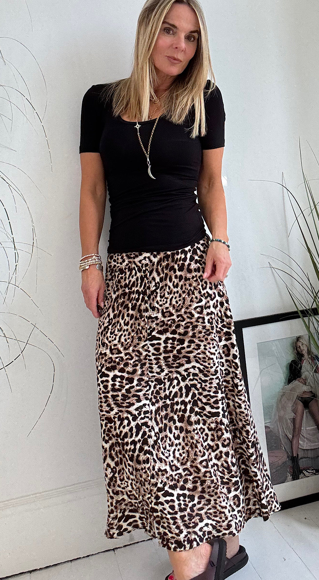 Joella Skirt - Leopard Print