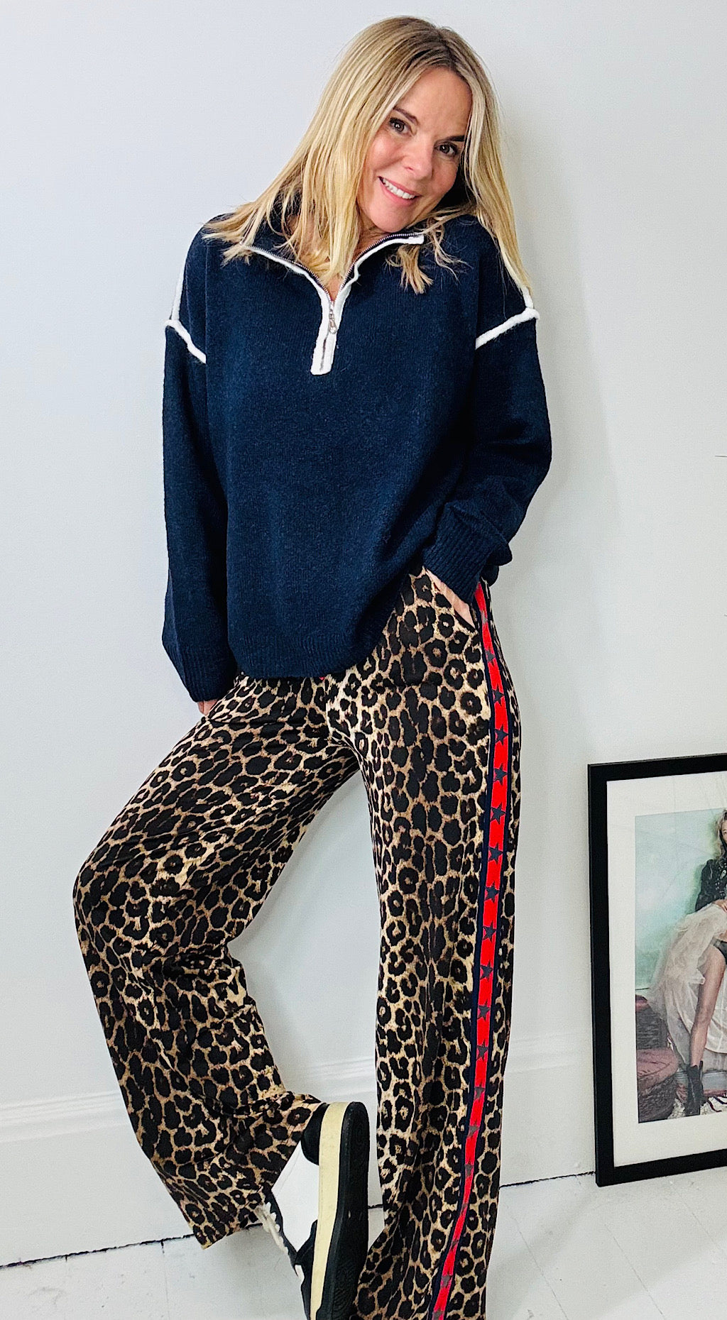 Leopard Star Luxury Jogger