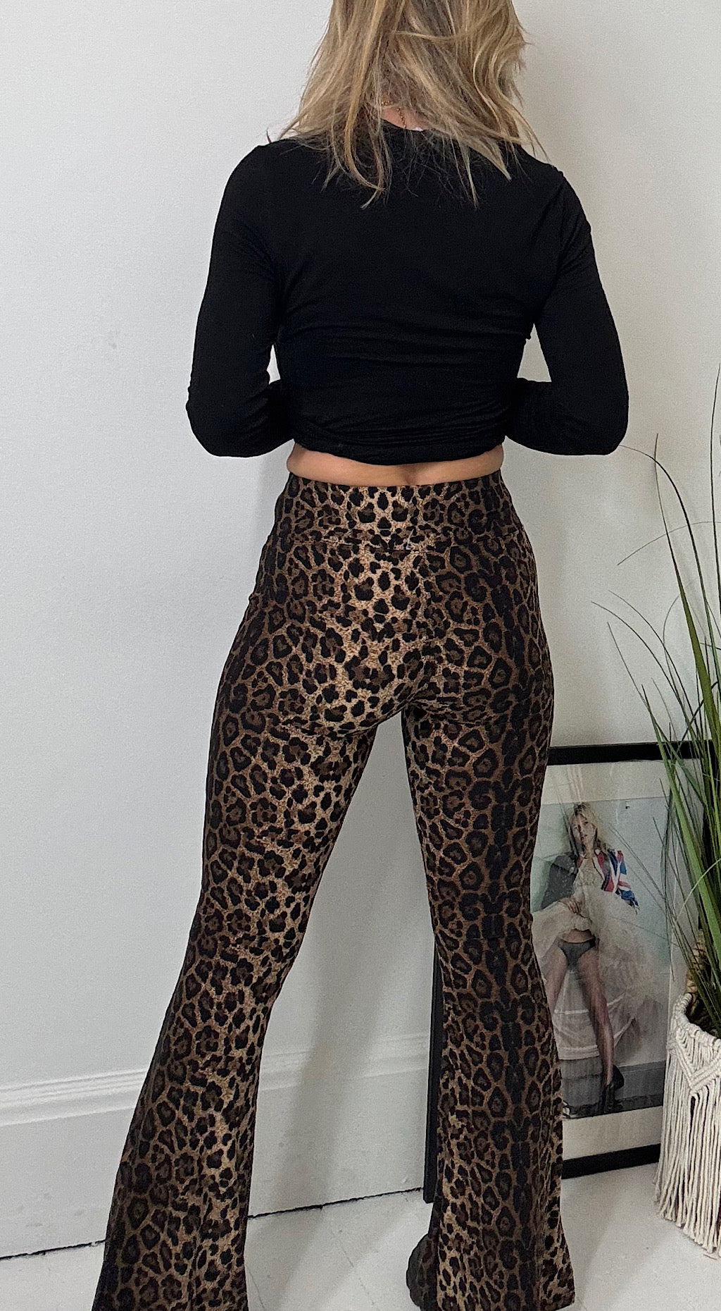 Leopard Flare Legging