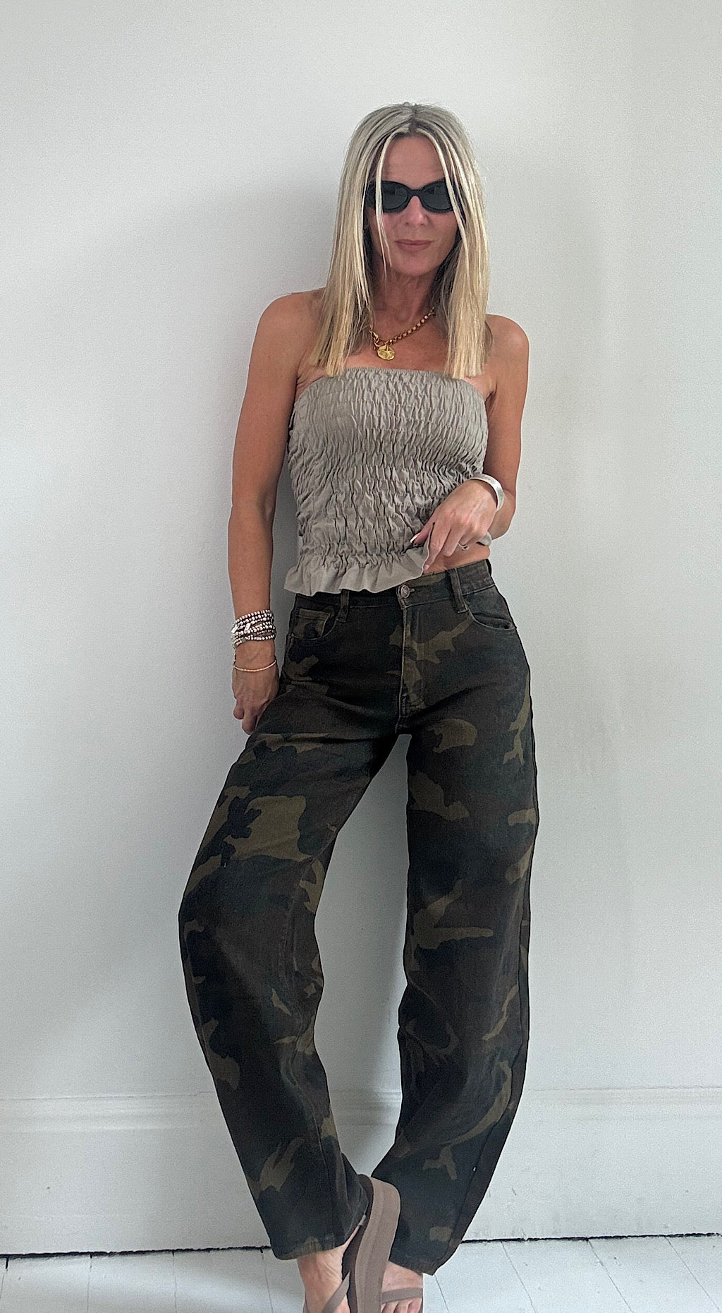 Camo jeans