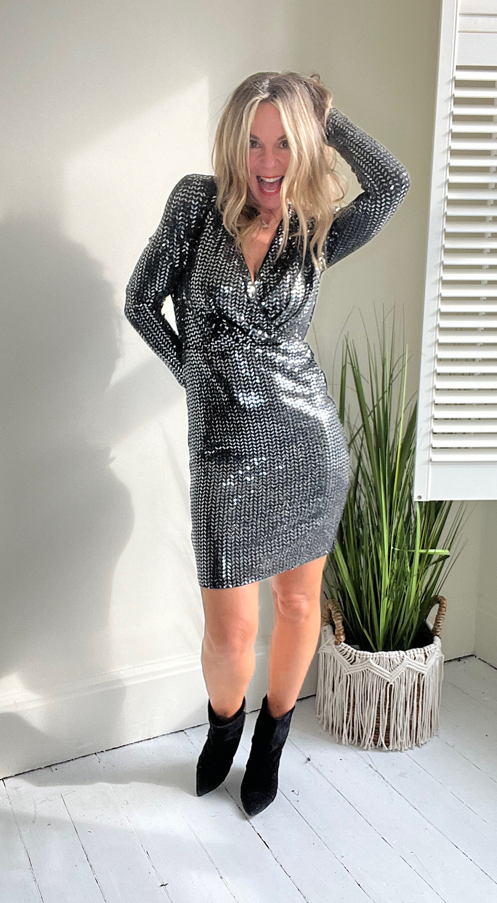 Porter sparkle dress